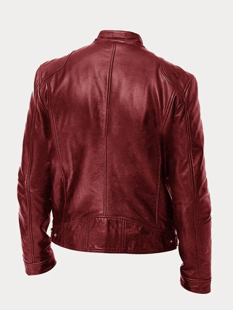 Kurtka Męska | Regularny krój z podszewką i regulowanymi mankietami - Arkadya Outlet - Jackets