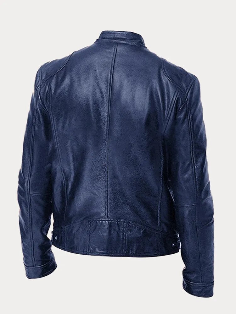 Kurtka Męska | Regularny krój z podszewką i regulowanymi mankietami - Arkadya Outlet - Jackets