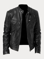 Kurtka Męska | Regularny krój z podszewką i regulowanymi mankietami - Arkadya Outlet - Jackets