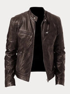 Kurtka Męska | Regularny krój z podszewką i regulowanymi mankietami - Arkadya Outlet - Jackets