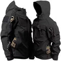Kurtka Męska Softshell | Pełny zamek i kaptur z regulacją - Arkadya Outlet - Jackets