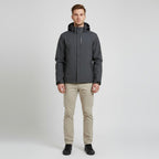 Kurtka Męska Softshell | Pełny zamek i ochrona przed wiatrem - Arkadya Outlet - Jackets