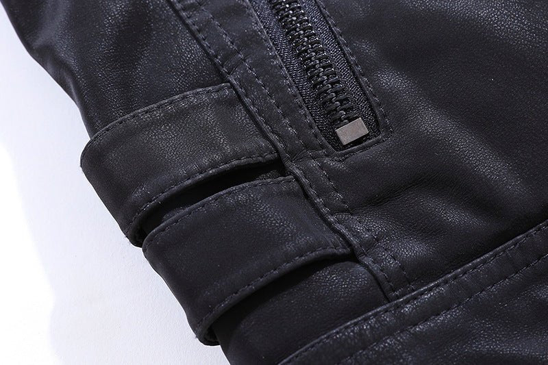 Kurtka Męska Wiatrówka | Zamek Pełny i Stójka przy Szyi - Arkadya Outlet - Jackets