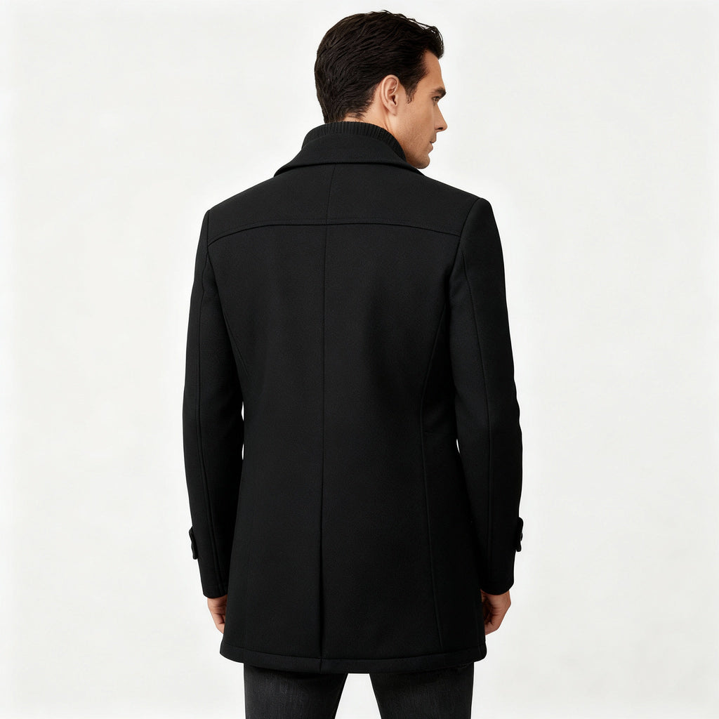 Kurtka Męska | Wodoodporna z Klasycznym Kołnierzem na Zimę - Arkadya Outlet - Jackets