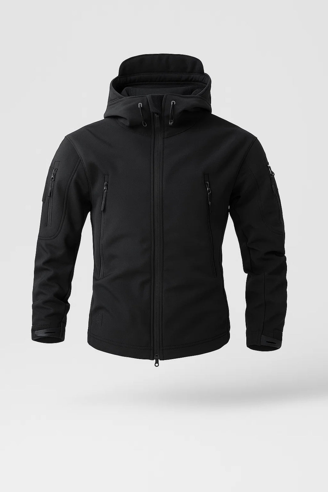 Kurtka Męska z Kapturem | Zamek na Całej Długości i Kieszenie - Arkadya Outlet - Jackets