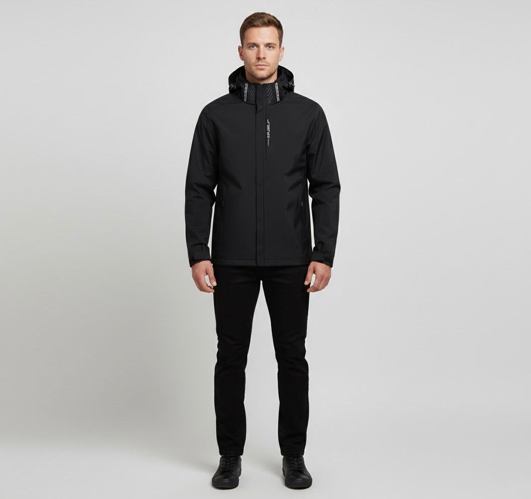 Kurtka Męska | Zamek na całej długości i krój do bioder - Arkadya Outlet - Jackets