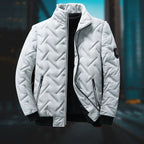 Kurtka Męska | Zamek Na Całej Długości Z Polarową Podszewką - Arkadya Outlet - Jackets