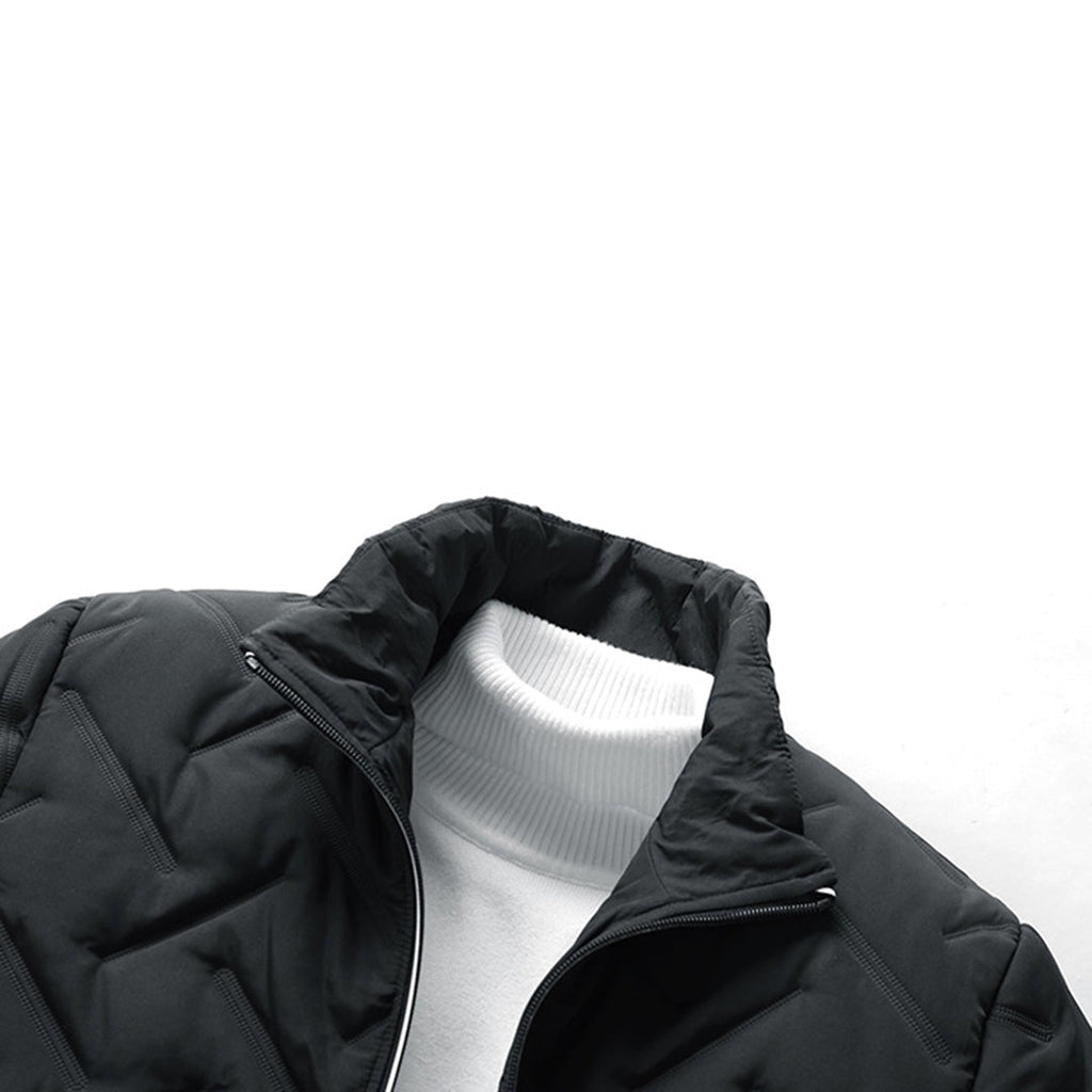 Kurtka Męska | Zamek Na Całej Długości Z Polarową Podszewką - Arkadya Outlet - Jackets