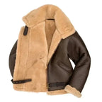 Kurtka Męska Zimowa | Krój Lotniczy z Zamkiem na Całej Długości - Arkadya Outlet - Jackets
