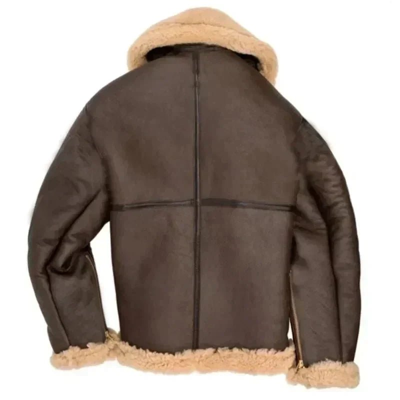 Kurtka Męska Zimowa | Krój Lotniczy z Zamkiem na Całej Długości - Arkadya Outlet - Jackets