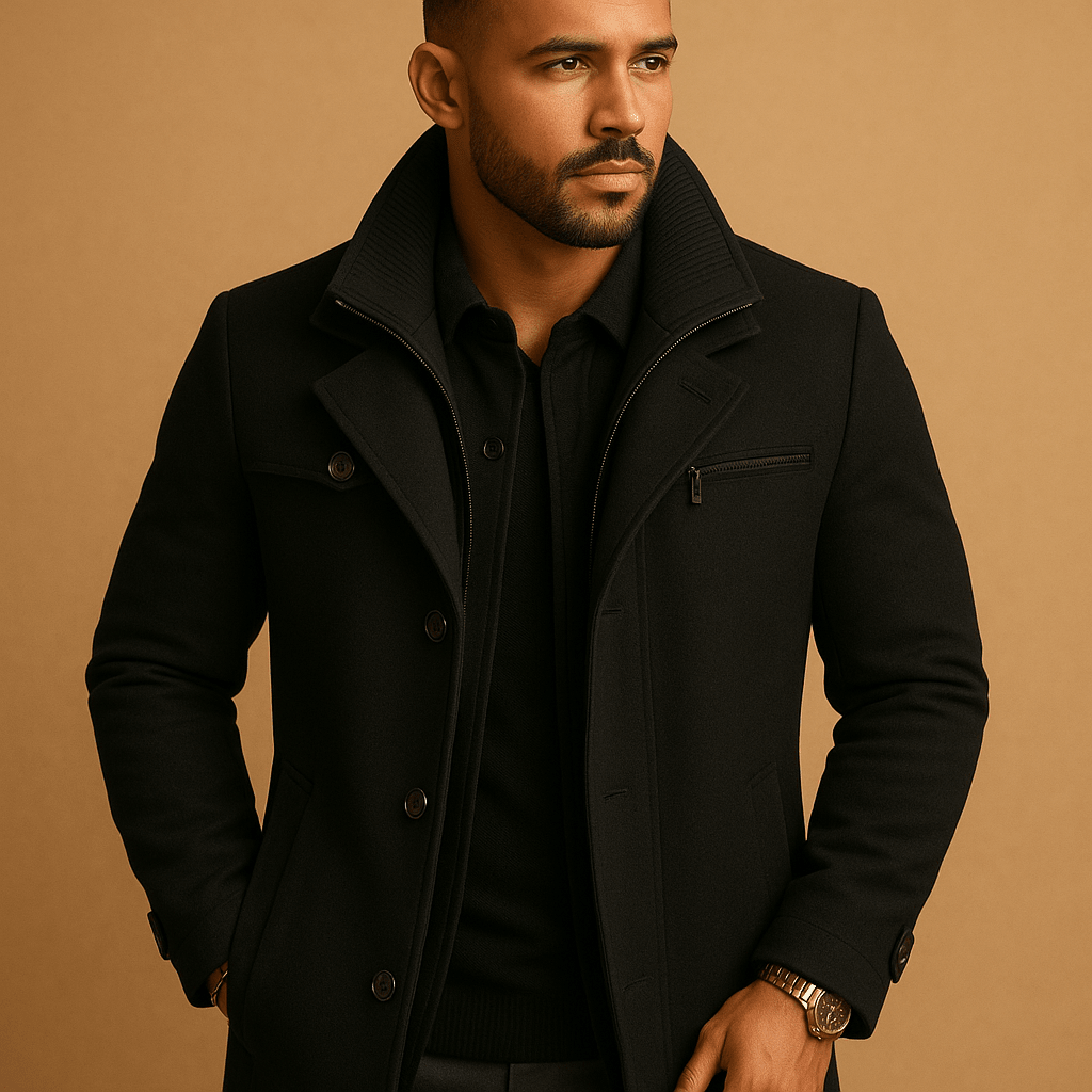 Kurtka Męska Zimowa | Wodoodporna z Regulowanymi Mankietami - Arkadya Outlet - Jackets