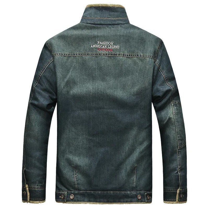 Kurtka Męska Zimowa | Zamek Błyskawiczny i Prążkowane Mankiety - Arkadya Outlet - Jackets