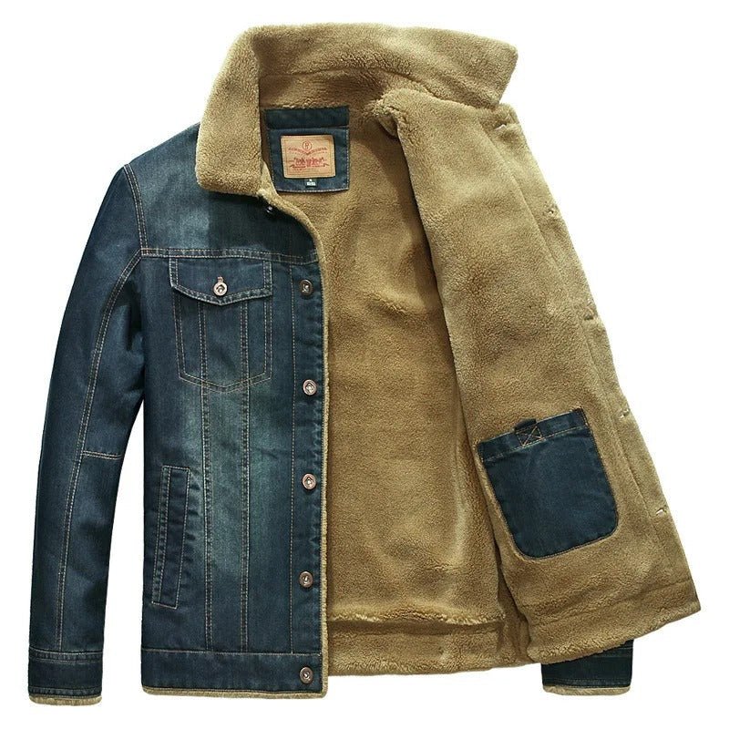 Kurtka Męska Zimowa | Zamek Błyskawiczny i Prążkowane Mankiety - Arkadya Outlet - Jackets