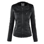 Kurtka Motocyklowa Damska | Dopasowany Krój z Odpinana Kapturem - Arkadya Outlet - Jackets