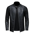 Kurtka Motocyklowa Męska | Dopasowany Krój z Zamkiem z Przodu - Arkadya Outlet - Jackets