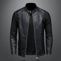 Kurtka Motocyklowa Męska | Dopasowany Krój z Zamkiem z Przodu - Arkadya Outlet - Jackets
