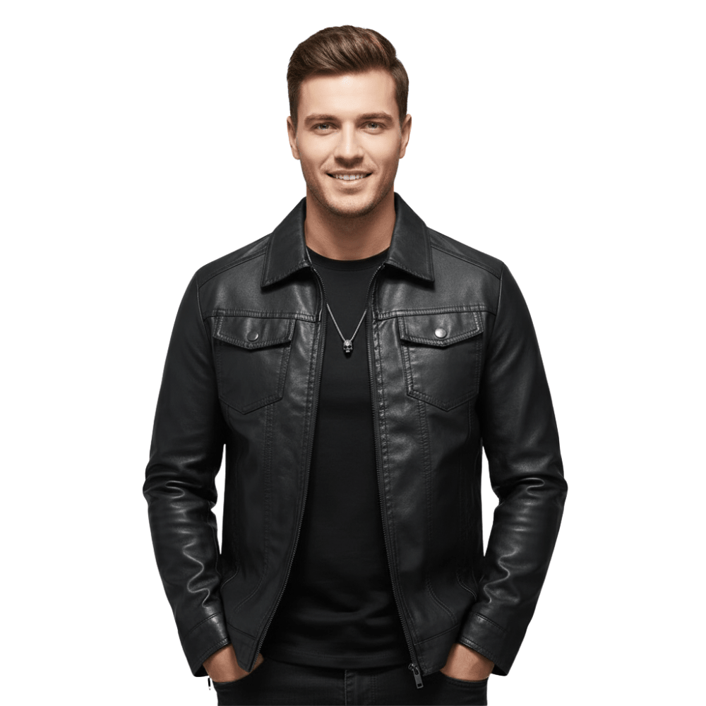 Kurtka motocyklowa męska ochrona przed wiatrem zimą - Arkadya Outlet - Men Jacket