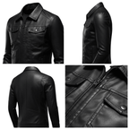 Kurtka motocyklowa męska ochrona przed wiatrem zimą - Arkadya Outlet - Men Jacket