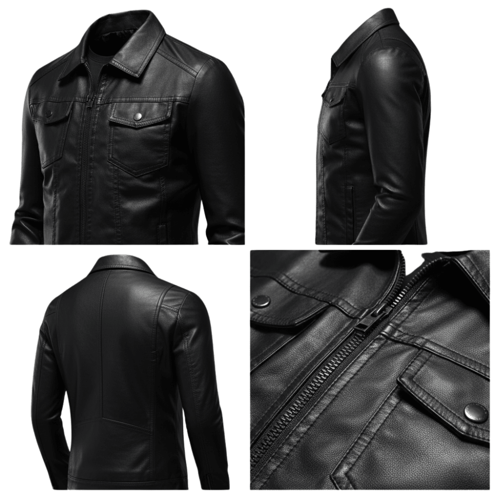 Kurtka motocyklowa męska ochrona przed wiatrem zimą - Arkadya Outlet - Men Jacket