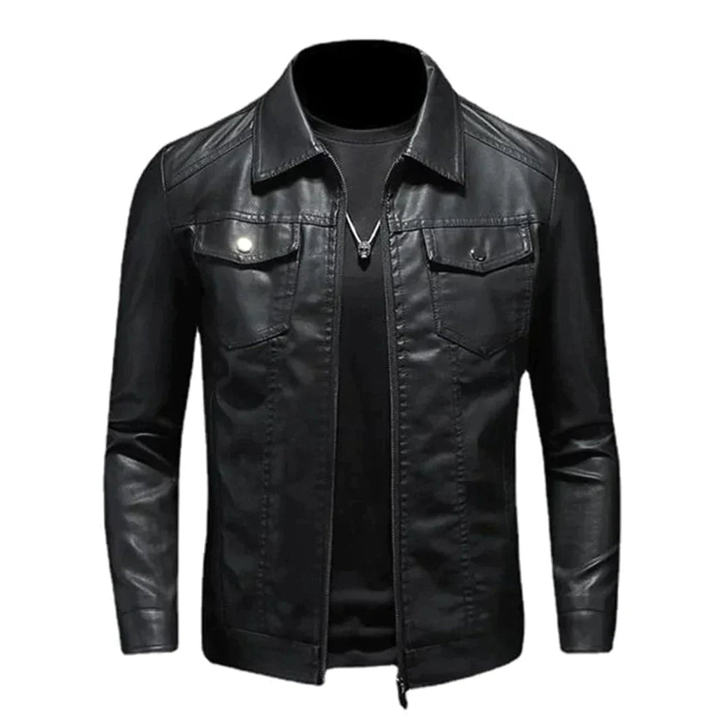 Kurtka motocyklowa męska ochrona przed wiatrem zimą - Arkadya Outlet - Men Jacket