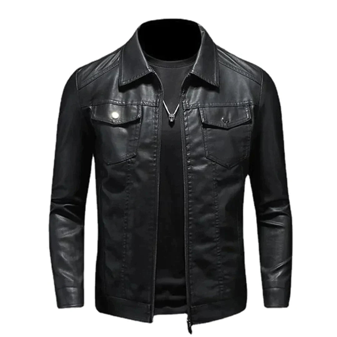 Kurtka motocyklowa męska ochrona przed wiatrem zimą - Arkadya Outlet - Men Jacket