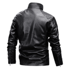 Kurtka motocyklowa męska zamek regulowane paski jazda - Arkadya Outlet - Men Jacket