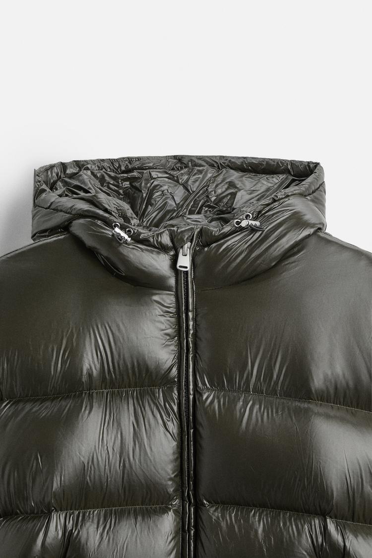 Kurtka Puchowa Męska | Luźny Krój z Pikowaną Podszewką - Arkadya Outlet - Jackets