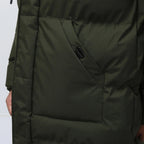 Kurtka Zimowa Męska | Długa z Odpinany Kapturem na Chłodne Dni - Arkadya Outlet - Jackets