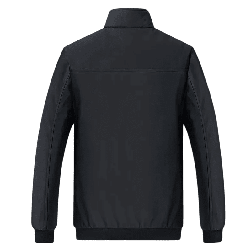 Kurtka Zimowa Męska Stójka Z Zapięciem Guzikowym Przodem - Arkadya Outlet - Men Jacket