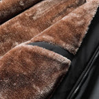 Kurtka Zimowa Męska Stójka Z Zapięciem Guzikowym Przodem - Arkadya Outlet - Men Jacket
