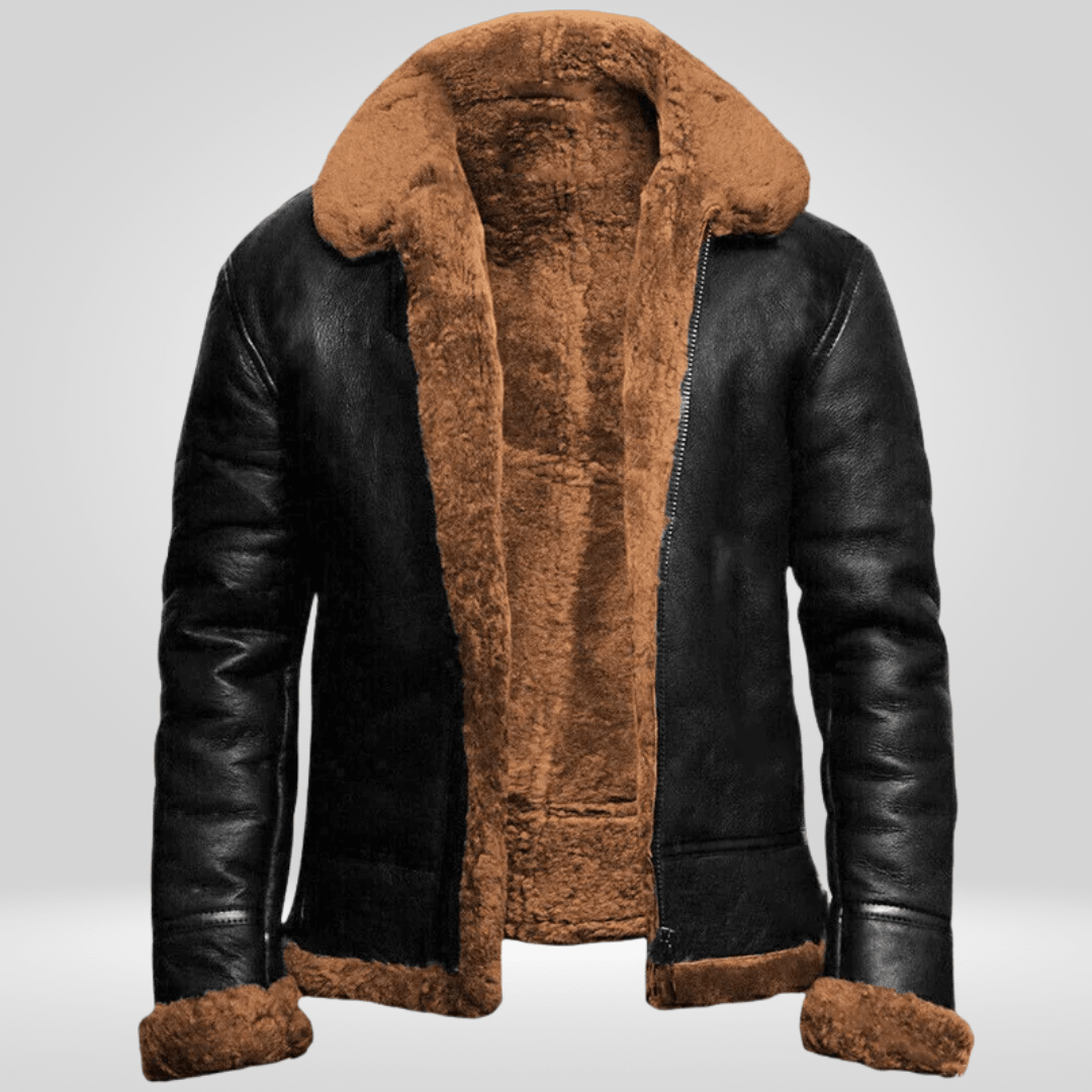 Kurtka Zimowa Męska | Zamek Błyskawiczny i Izolacja Termiczna - Arkadya Outlet - Jackets