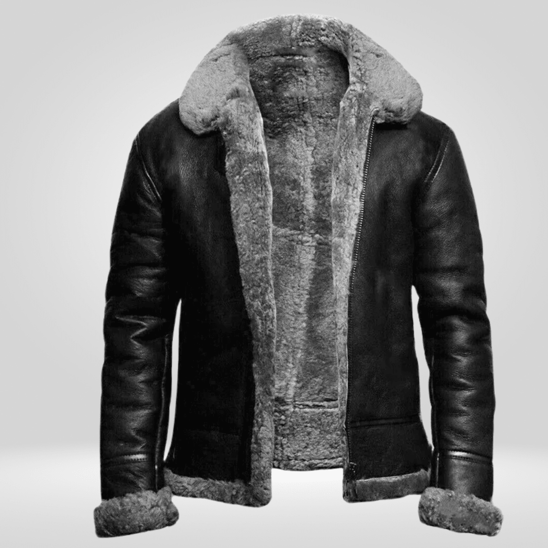 Kurtka Zimowa Męska | Zamek Błyskawiczny i Izolacja Termiczna - Arkadya Outlet - Jackets