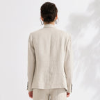 Marynarka damska dopasowana – klapy szpiczaste - Arkadya Outlet - Women Blazer