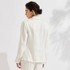 Marynarka damska dopasowana – klapy szpiczaste - Arkadya Outlet - Women Blazer