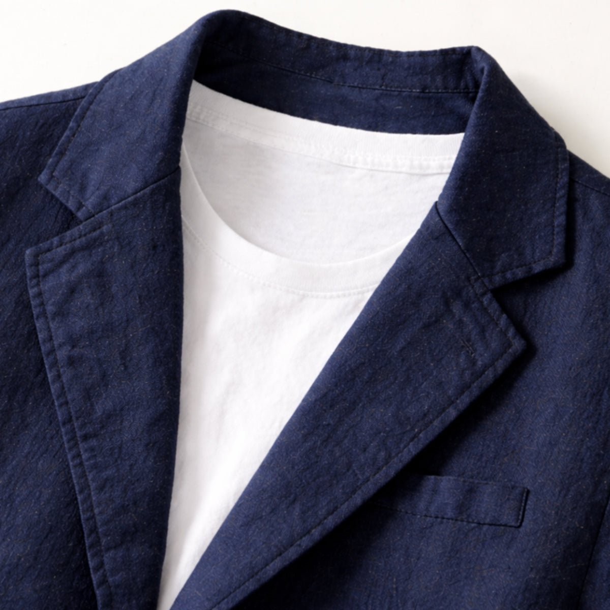 Marynarka męska luźny krój – guziki, klasyczne klapy - Arkadya Outlet - Men Blazer
