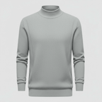Męska Bluza | Krój Regularny z Okrągłym Dekoltem i Długim Rękawem - Arkadya Outlet - Sweaters
