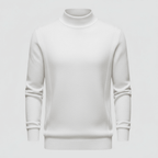 Męska Bluza | Krój Regularny z Okrągłym Dekoltem i Długim Rękawem - Arkadya Outlet - Sweaters