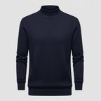 Męska Bluza | Krój Regularny z Okrągłym Dekoltem i Długim Rękawem - Arkadya Outlet - Sweaters