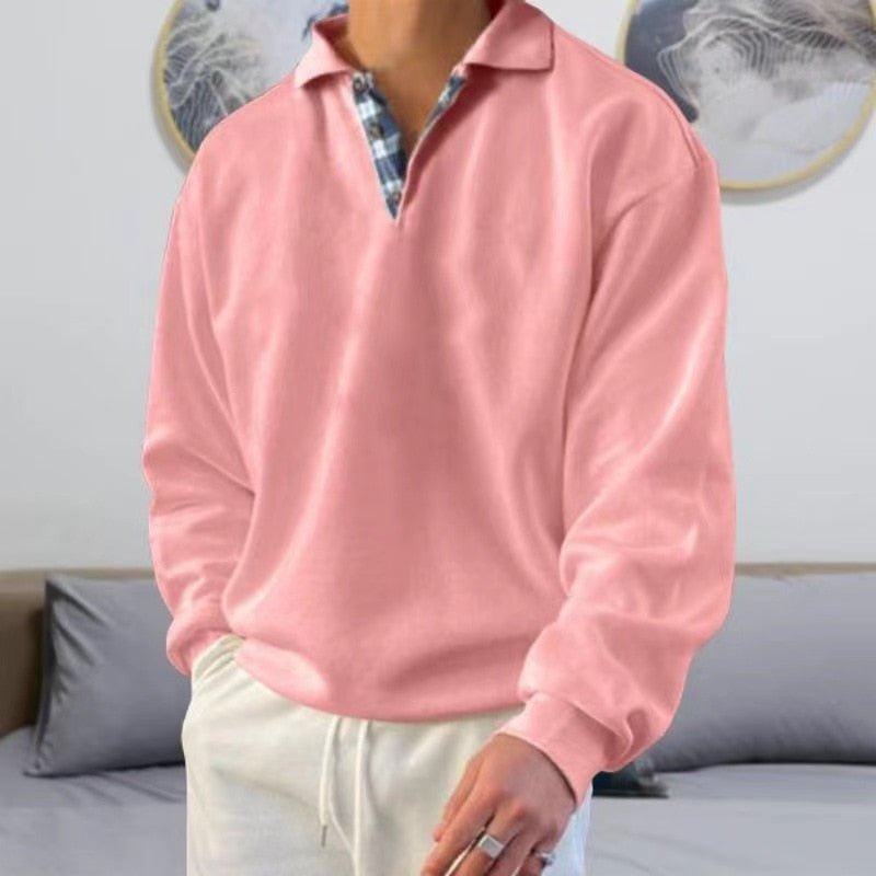 Męska Bluza | Okrągły Dekolt i Regularny Krój na Co Dzień - Arkadya Outlet - Sweaters
