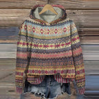 Męska Bluza z Kapturem | Luźny Krój i Swoboda Ruchów - Arkadya Outlet - Sweaters