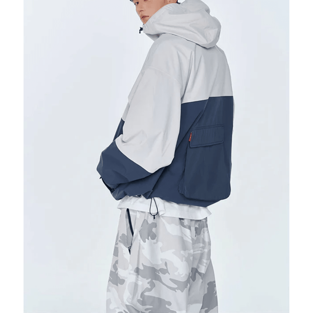 Męski Zestaw Anorak | Kurtka z Kapturem i Spodnie Cargo - Arkadya Outlet - Sets