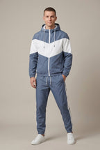 Męski Zestaw Dresowy | Bluza z Kapturem i Spodnie Joggery - Arkadya Outlet - Sets