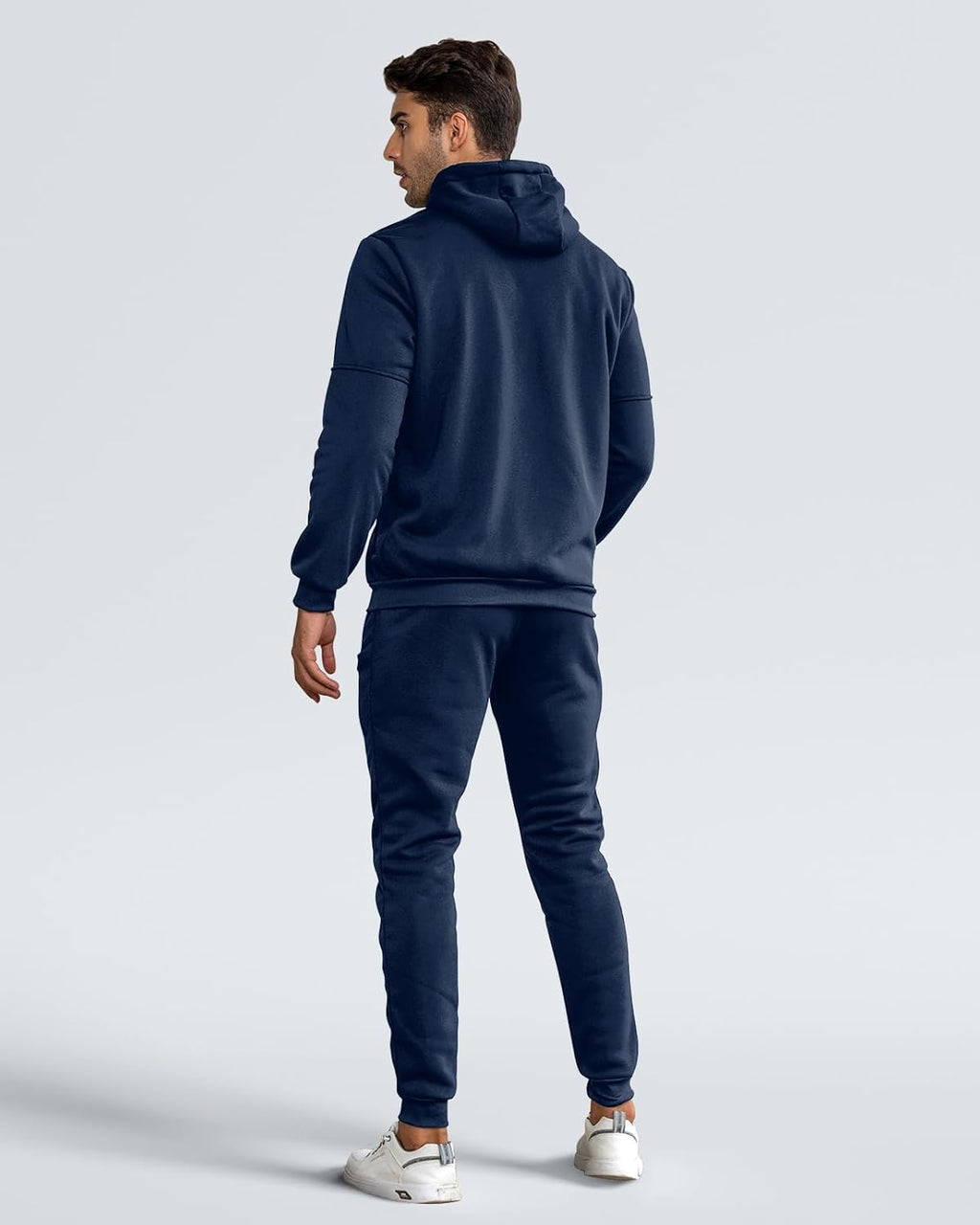 Męski Zestaw Dresowy | Bluza z Kapturem i Spodnie Joggery - Arkadya Outlet - Sets