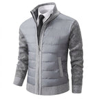 Męski Zestaw | Hybrydowa bluza ze stójką i zamkiem - Arkadya Outlet - Sets