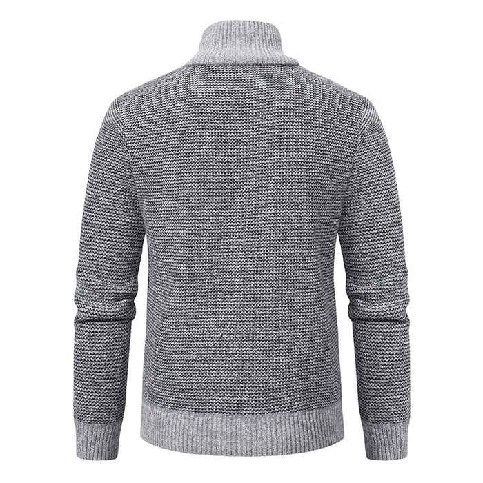 Męski Zestaw | Hybrydowa bluza ze stójką i zamkiem - Arkadya Outlet - Sets