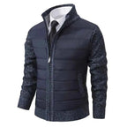 Męski Zestaw | Hybrydowa bluza ze stójką i zamkiem - Arkadya Outlet - Sets