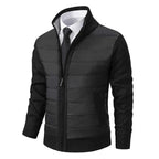 Męski Zestaw | Hybrydowa bluza ze stójką i zamkiem - Arkadya Outlet - Sets