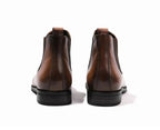 Męskie Buty Chelsea | Klasyczna Konstrukcja z Elastycznymi Bokami - Arkadya Outlet - Shoes