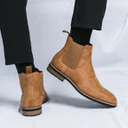 Męskie Buty Chelsea | Wsuwana Konstrukcja za Kostkę - Arkadya Outlet - Shoes