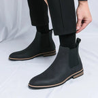 Męskie Buty Chelsea | Wsuwana Konstrukcja za Kostkę - Arkadya Outlet - Shoes
